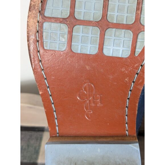 Cole Haan Casual Wing Tip Oxfords w/ Grip Bottom Tan/Blue Men's Size 10 1/2M - Picture 15 of 16